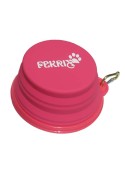Fekrix Silicone Magic Pink Bowl Large for Dog